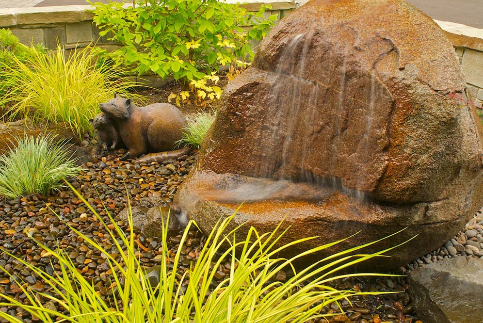 Flagstone Entry Garden 8