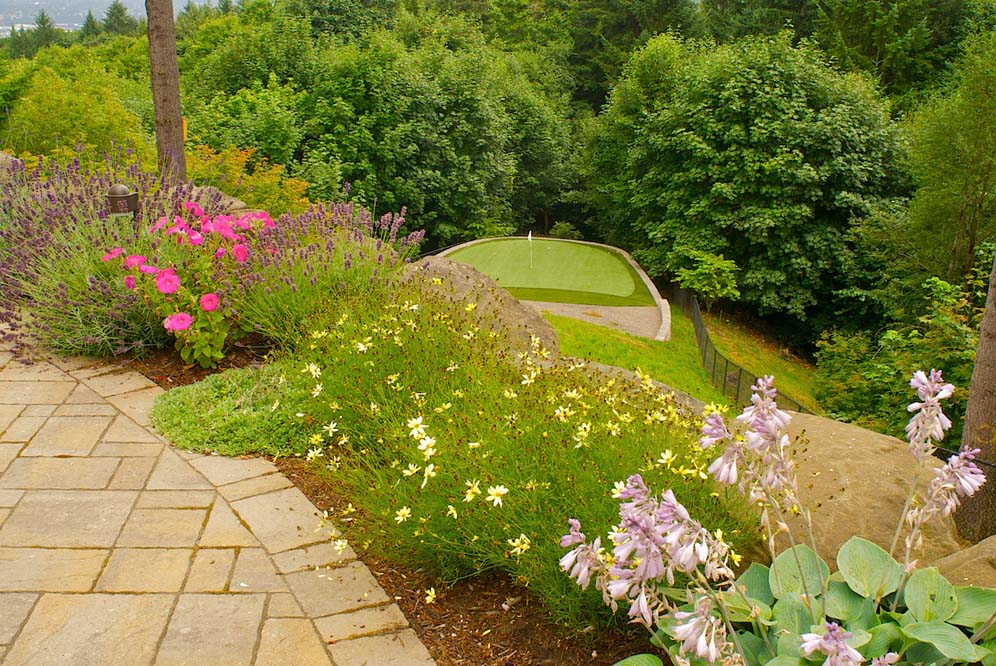 Flagstone Entry Garden 18