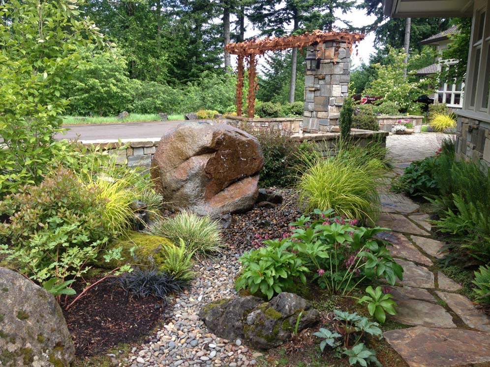 Flagstone Entry Garden 21